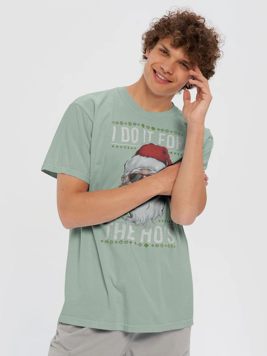 Santa’s Holiday Cheers Comfort Colors Garment-Dyed Heavyweight T-Shirt product image (5)