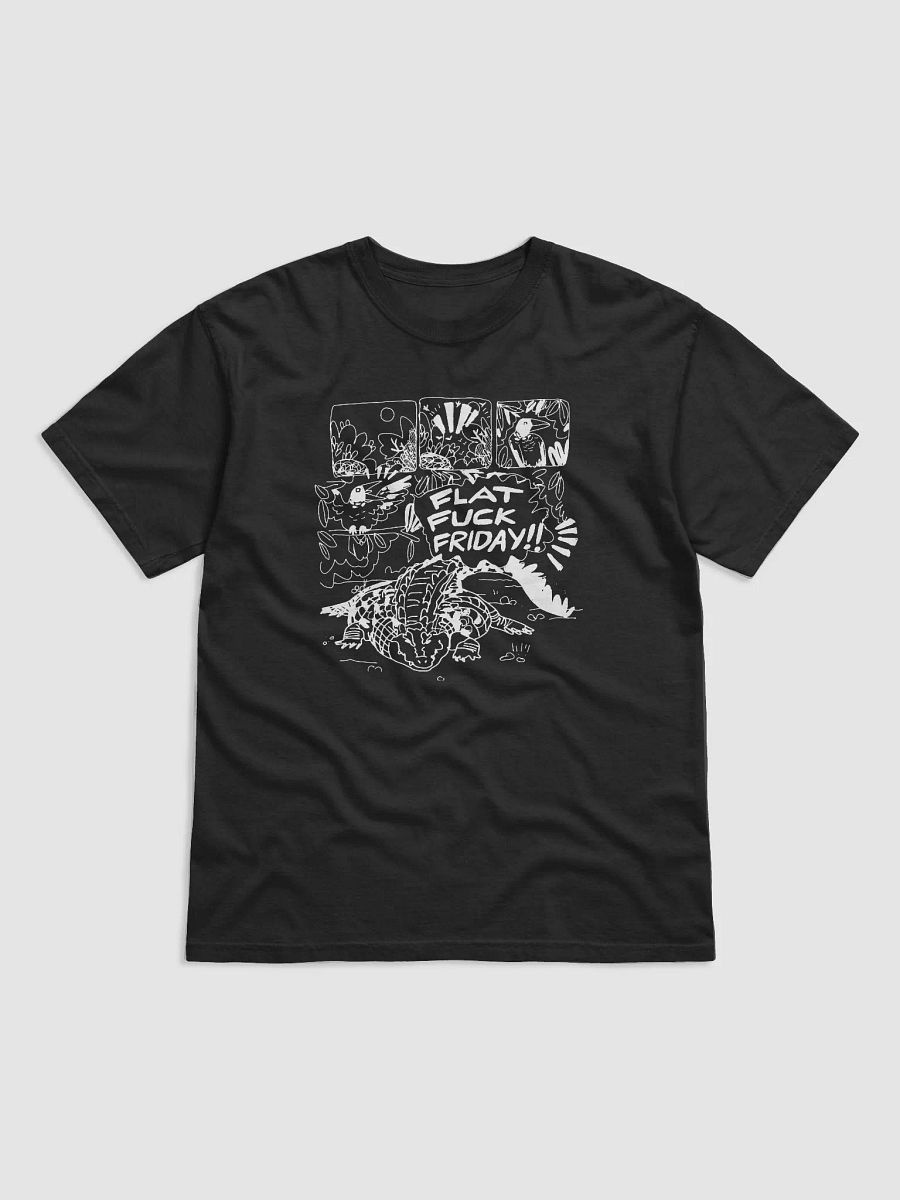 Flat Fuck Friday Cartoon Shirt product image (1)