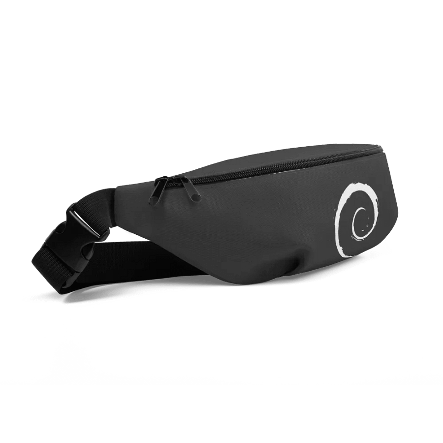 Fanny Pack with Debian Swirl (Black) product image (7)