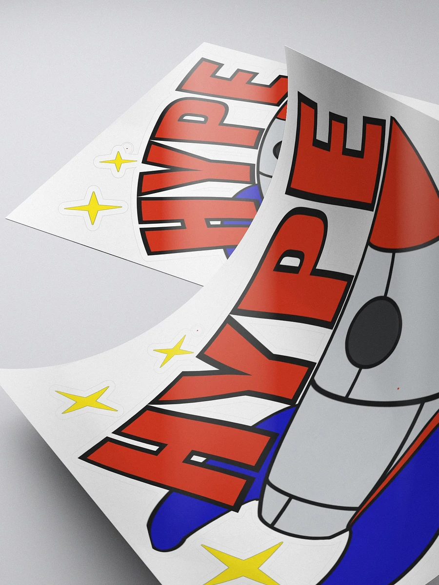 Hype Rocket Kiss Cut Sticker product image (4)
