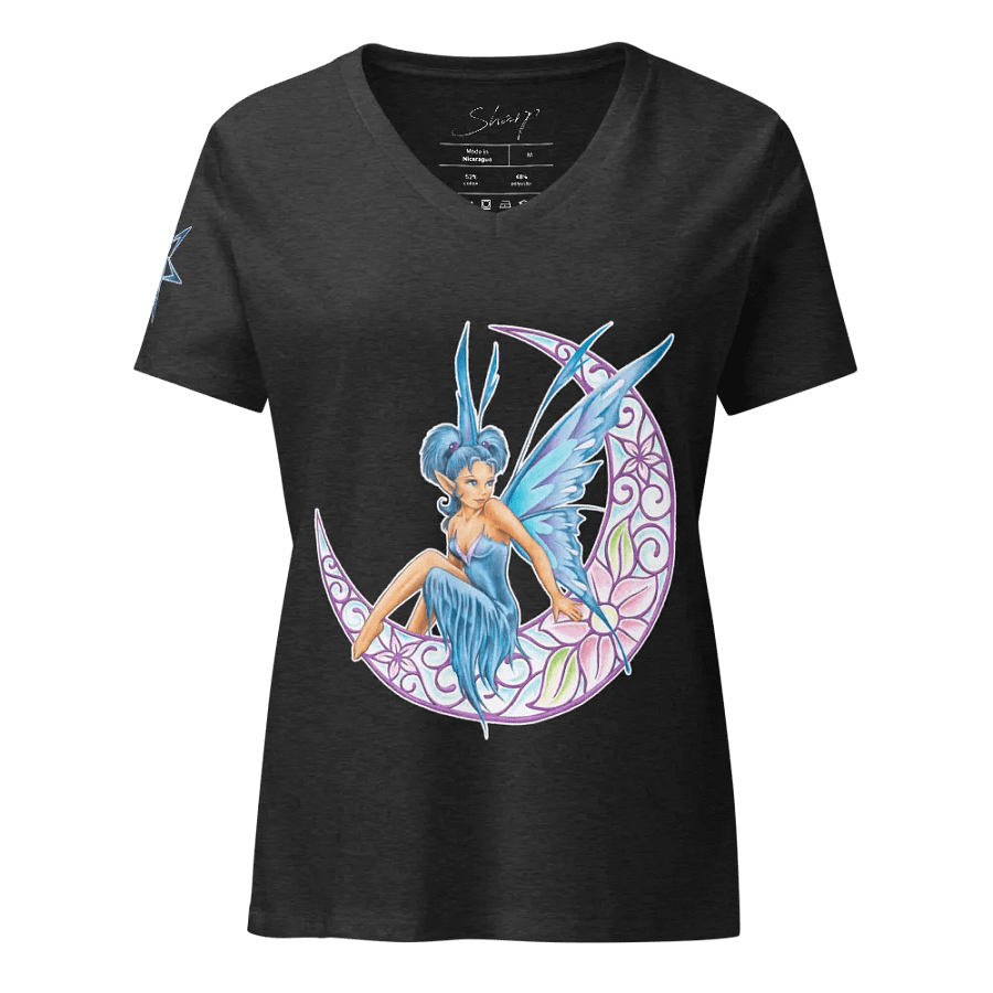 Moonflower Faery - SFA V-Neck Tee product image (1)
