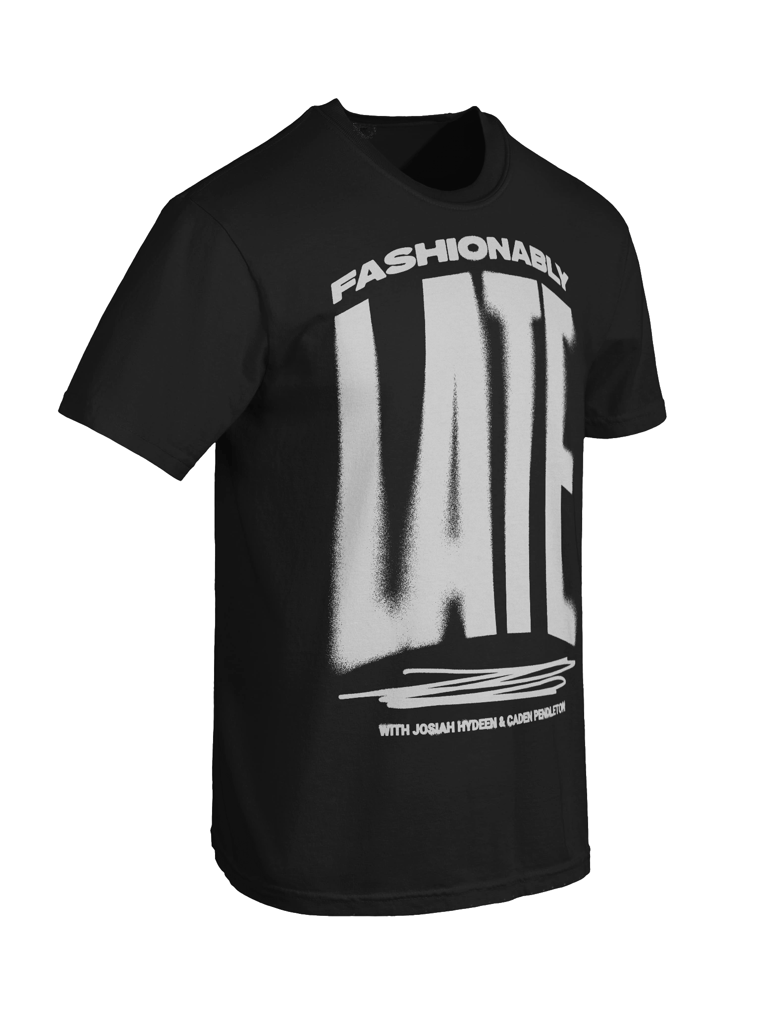 Large Graphic Tee (Black) product image (8)