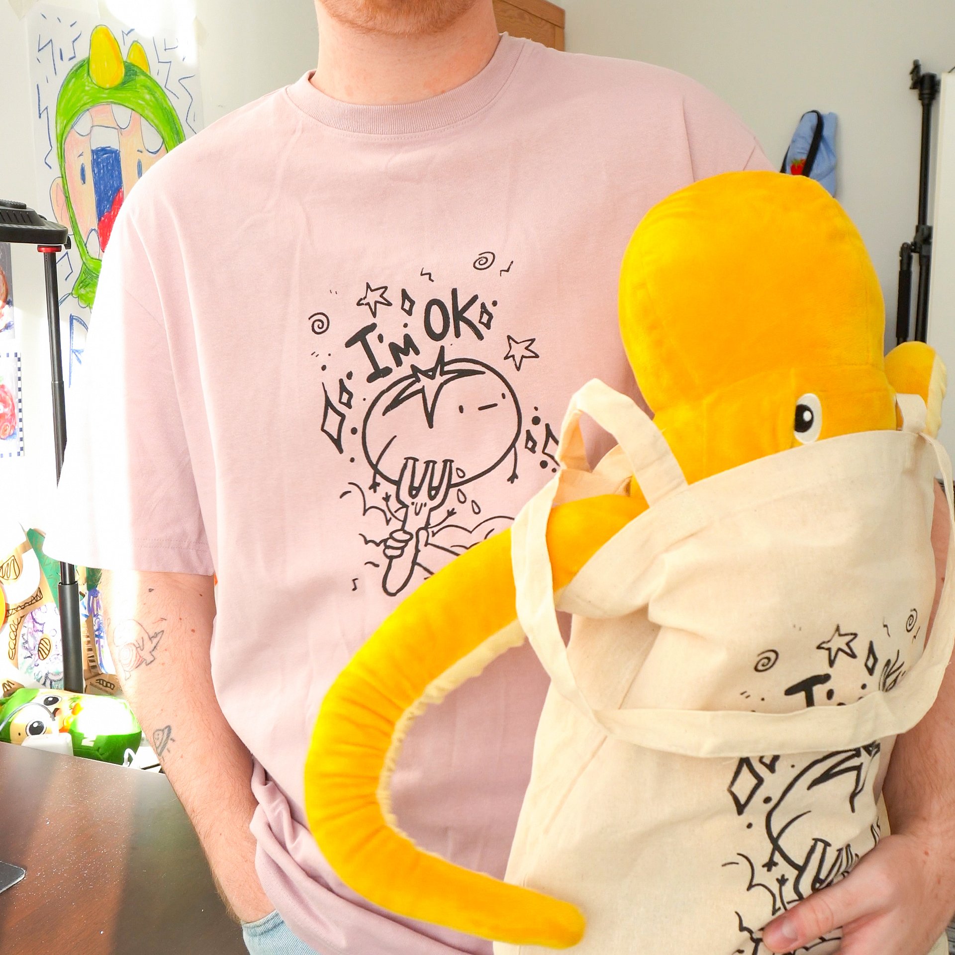 I'M OK Tote Bag product image (3)