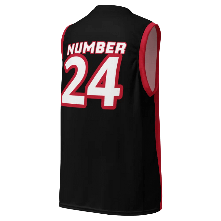 FIRE KING All-Star Unisex Basketball Jersey product image (3)