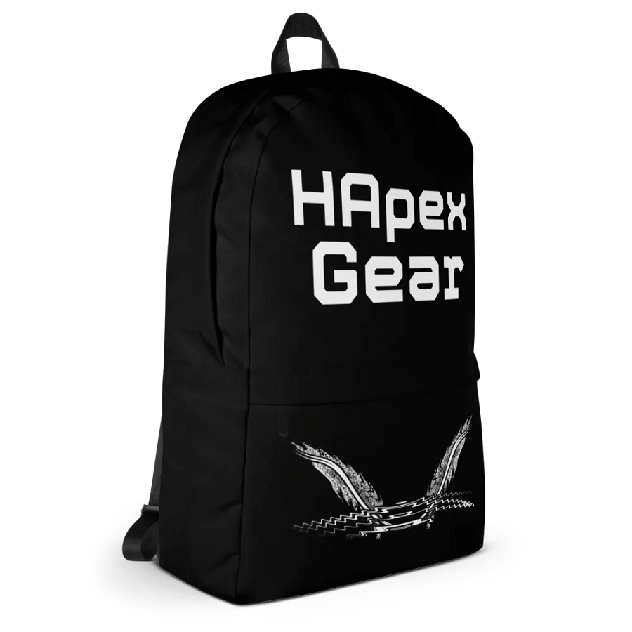 White HApex Gear White Logo - Black - Backpack product image (5)