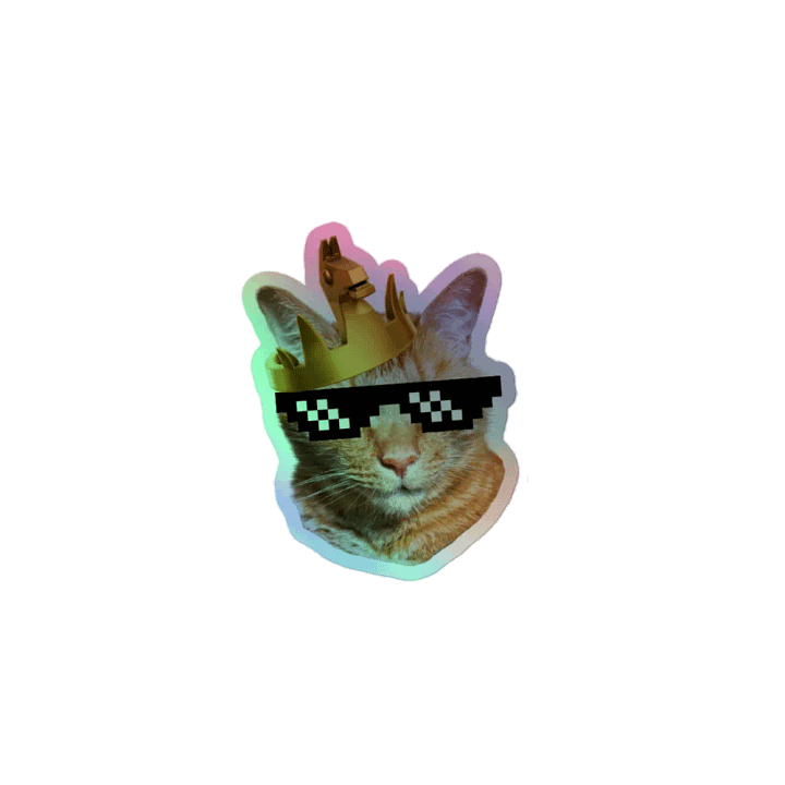 King Augie HoloSticker product image (1)