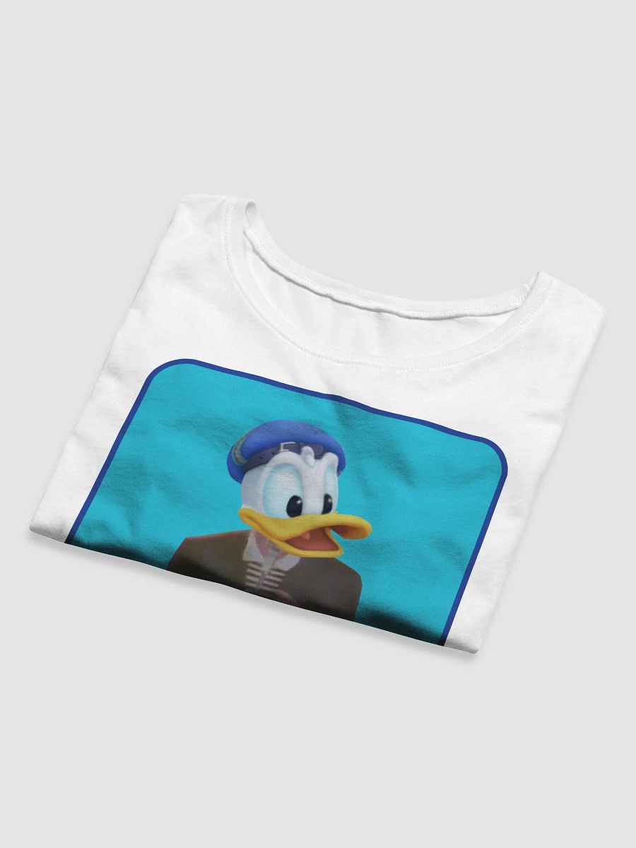 Duck Roll with Lyrics Short Sleeve Crop T-Shirt product image (5)