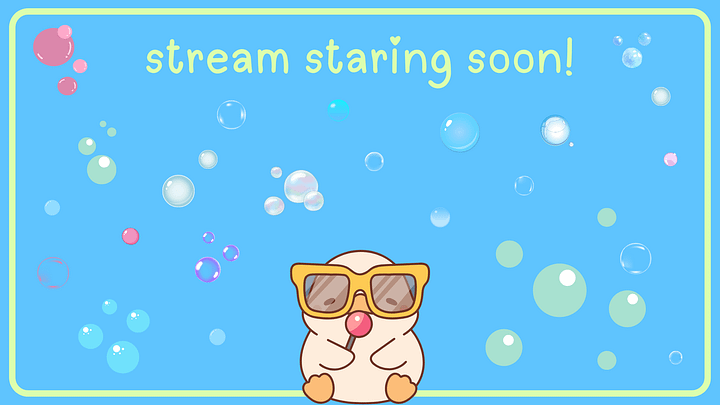 Duckie Animated Starting Soon screen product image (1)
