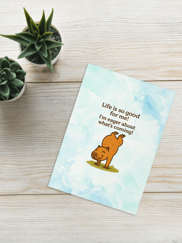 Life Is So Good Cappy - Card product image (1)