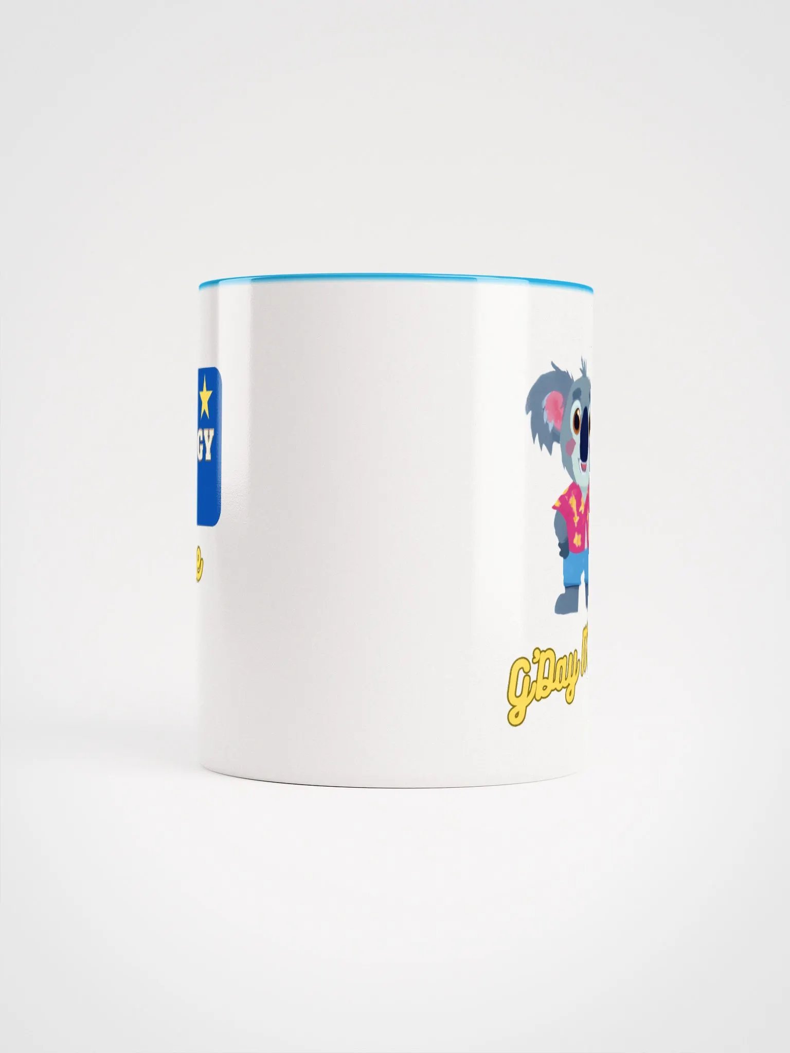Koala Calm White Ceramic Coffee Mug - 11 oz product image (5)