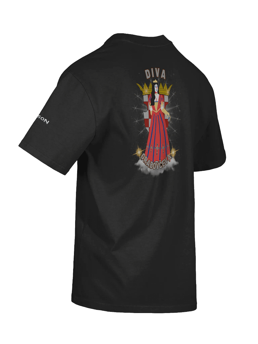 Crowned Patriot Diva Grabovčeva Oversized Tee product image (8)