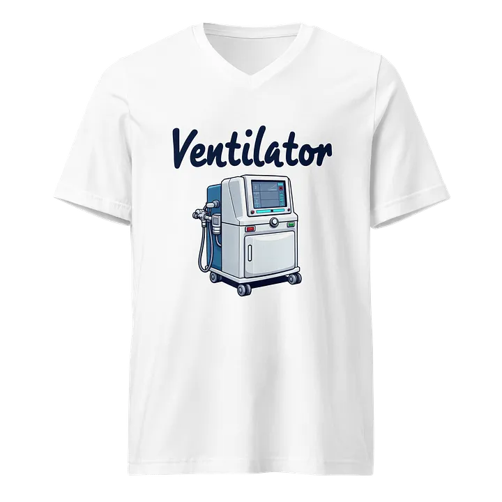 BreatheEasy Ventilator Illustrated T-Shirt product image (1)