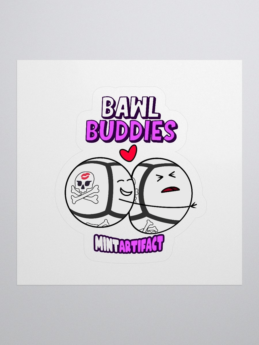 Bawl Buddies Sticker product image (1)