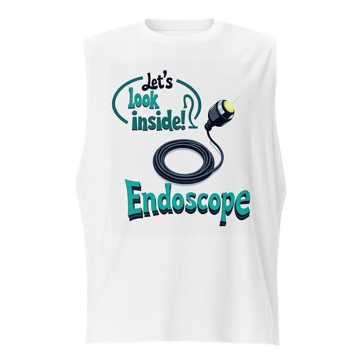 Explore Within: Endoscope Illustration Muscle Tank product image (1)