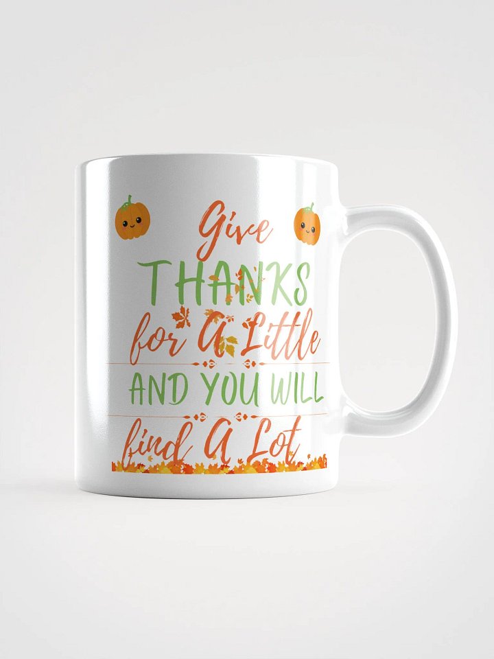Give Thanks Mug – Sip and Savor Life’s Little Blessings product image (3)