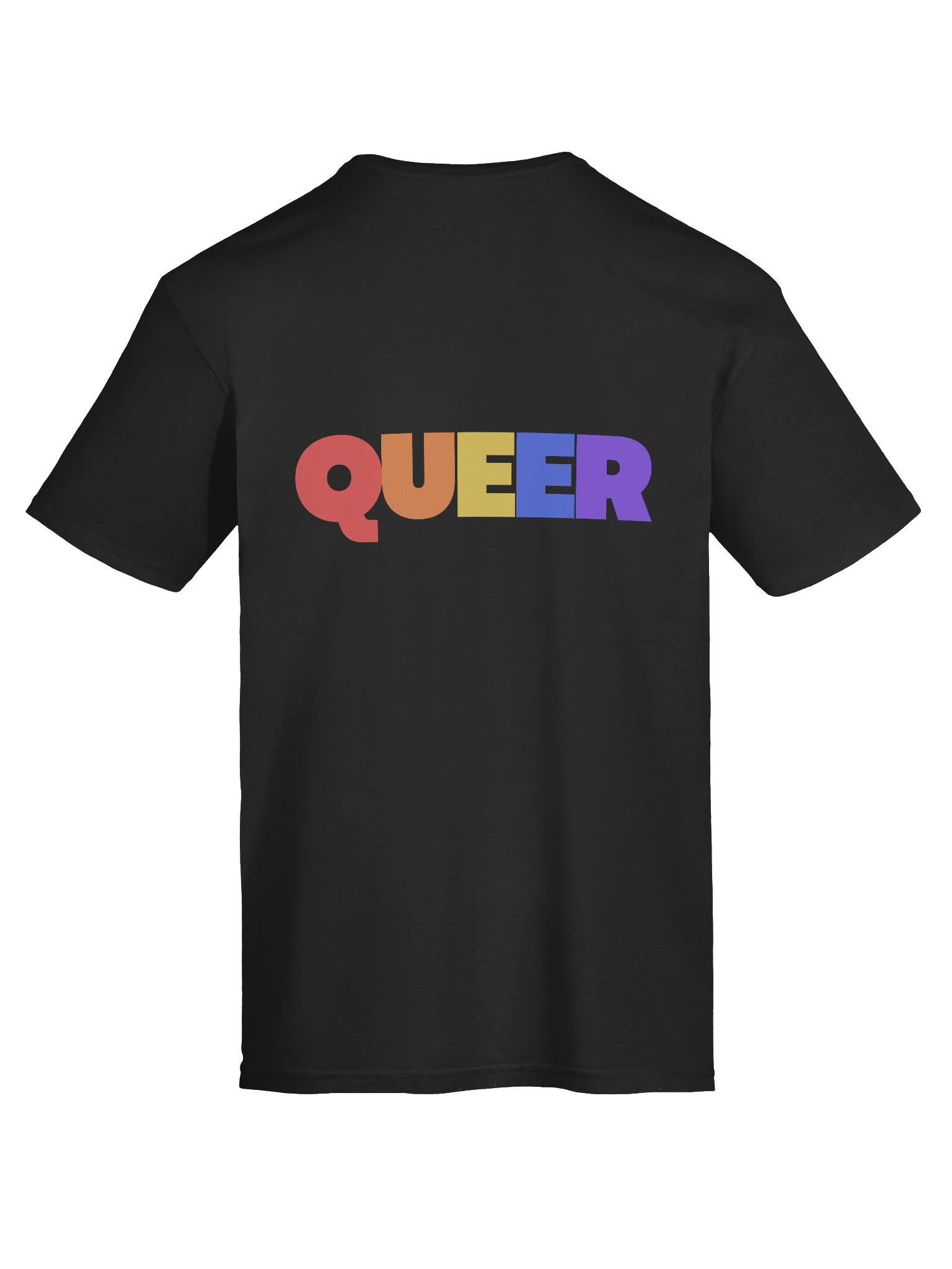 Queer text t-shirt product image (11)