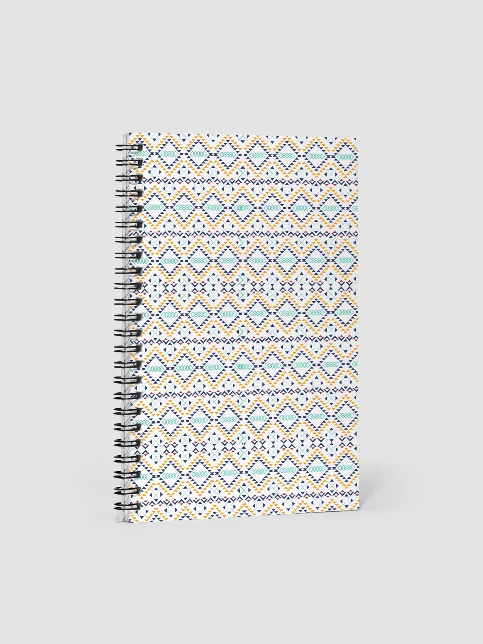 Miniature Triangles Design Spiral Notebook product image (1)
