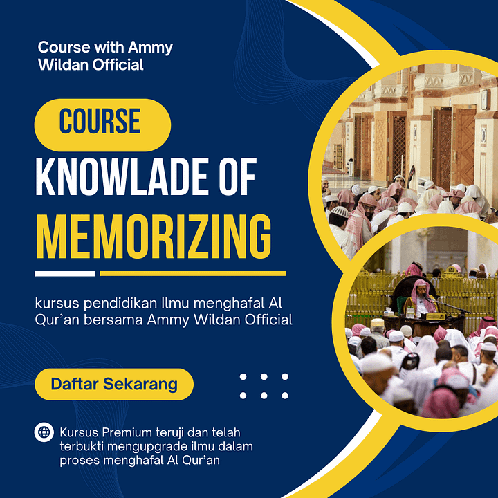 Course Royal IMQ - With Ammy Wildan Official product image (1)