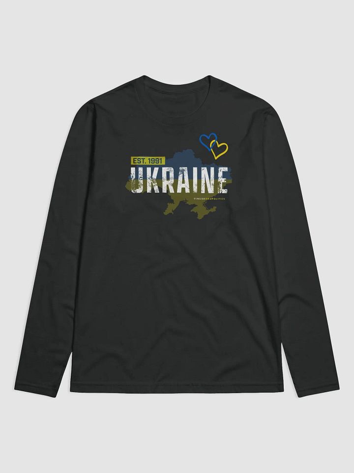Ukraine Map Long Sleeve T product image (1)
