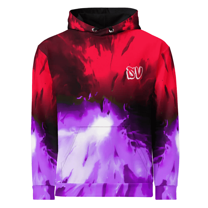STRAIGHT VIBIN NEON COLOR FADE STYLE ITACHI V SASUKE HOODIE product image (1)