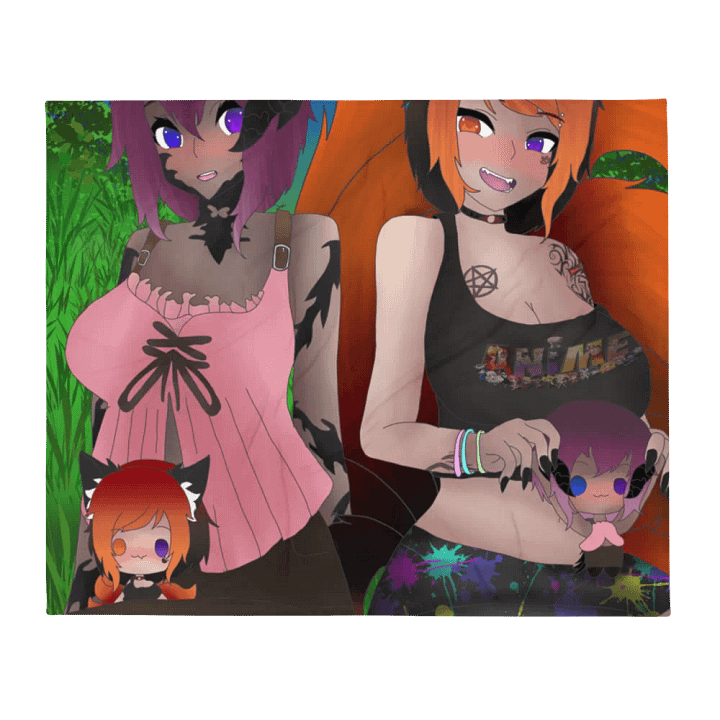 Kandi and Virgo Plush Blanket product image (2)