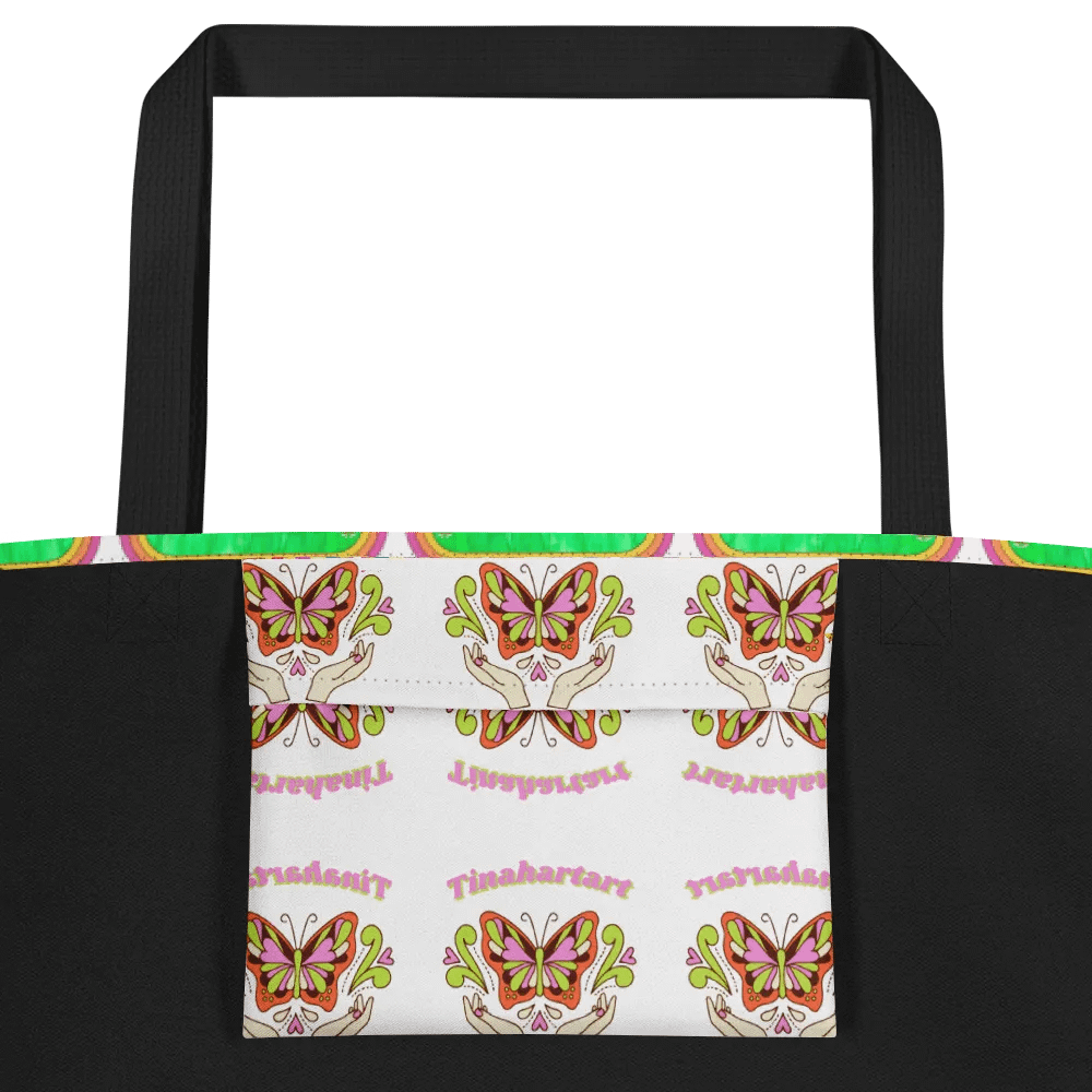 Mushroom Fantasy All-Over Print Tote Bag product image (2)