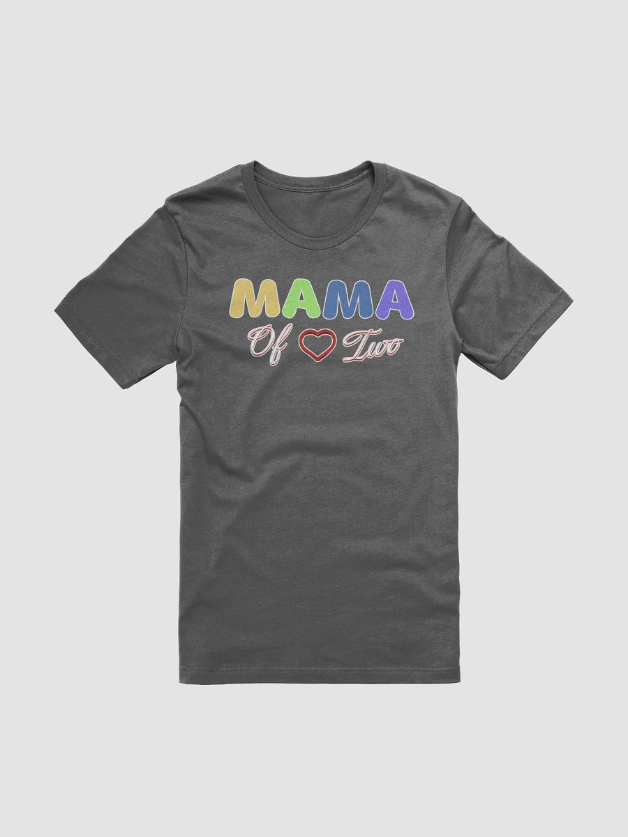 Mama of Two - Loving Family Design T-shirt product image (6)