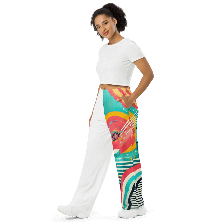 Summer Vibes Unisex Wide-leg pants product image (10)