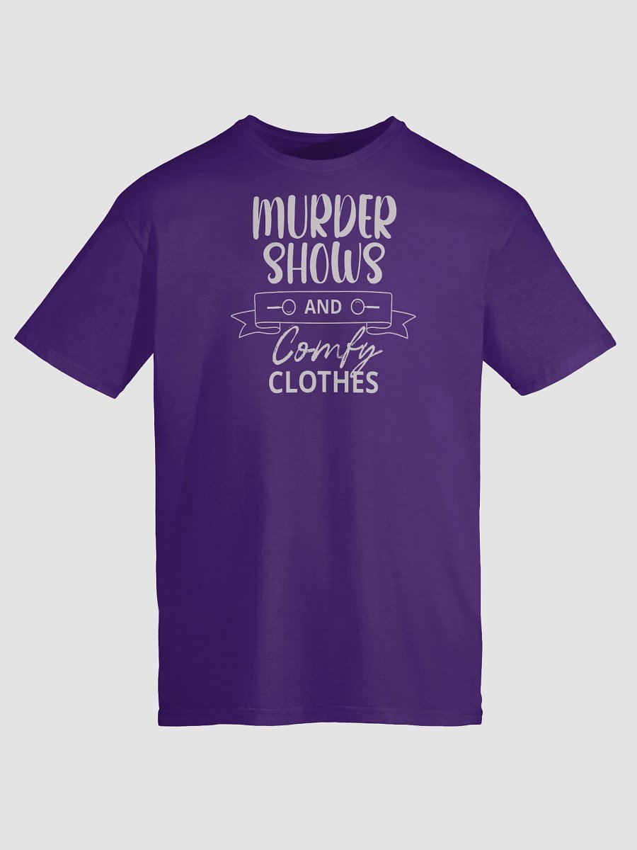 Murder Shows and Comfy Clothes Halloween T-Shirt - Dark product image (24)