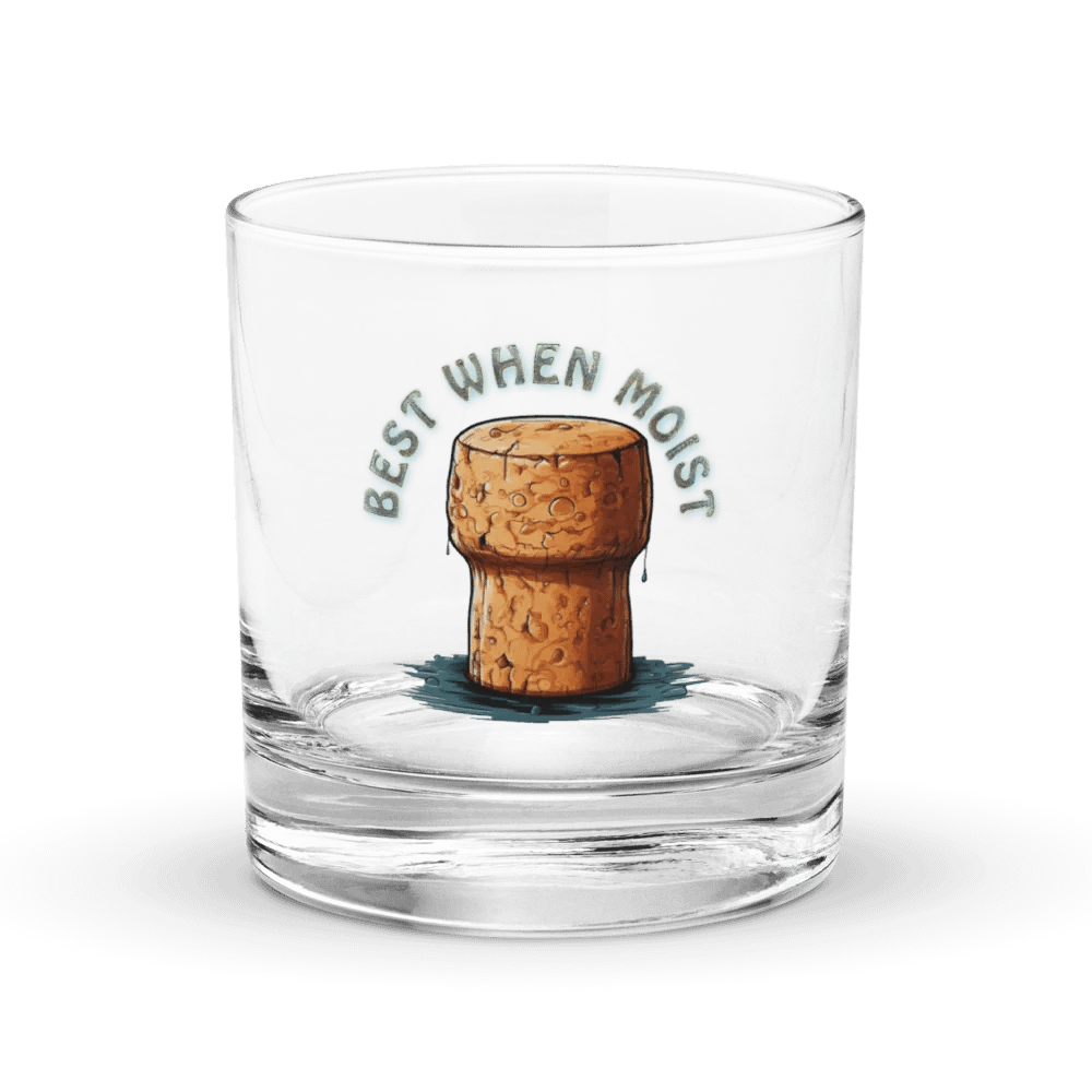 Best When Moist - Whiskey Glass product image (1)