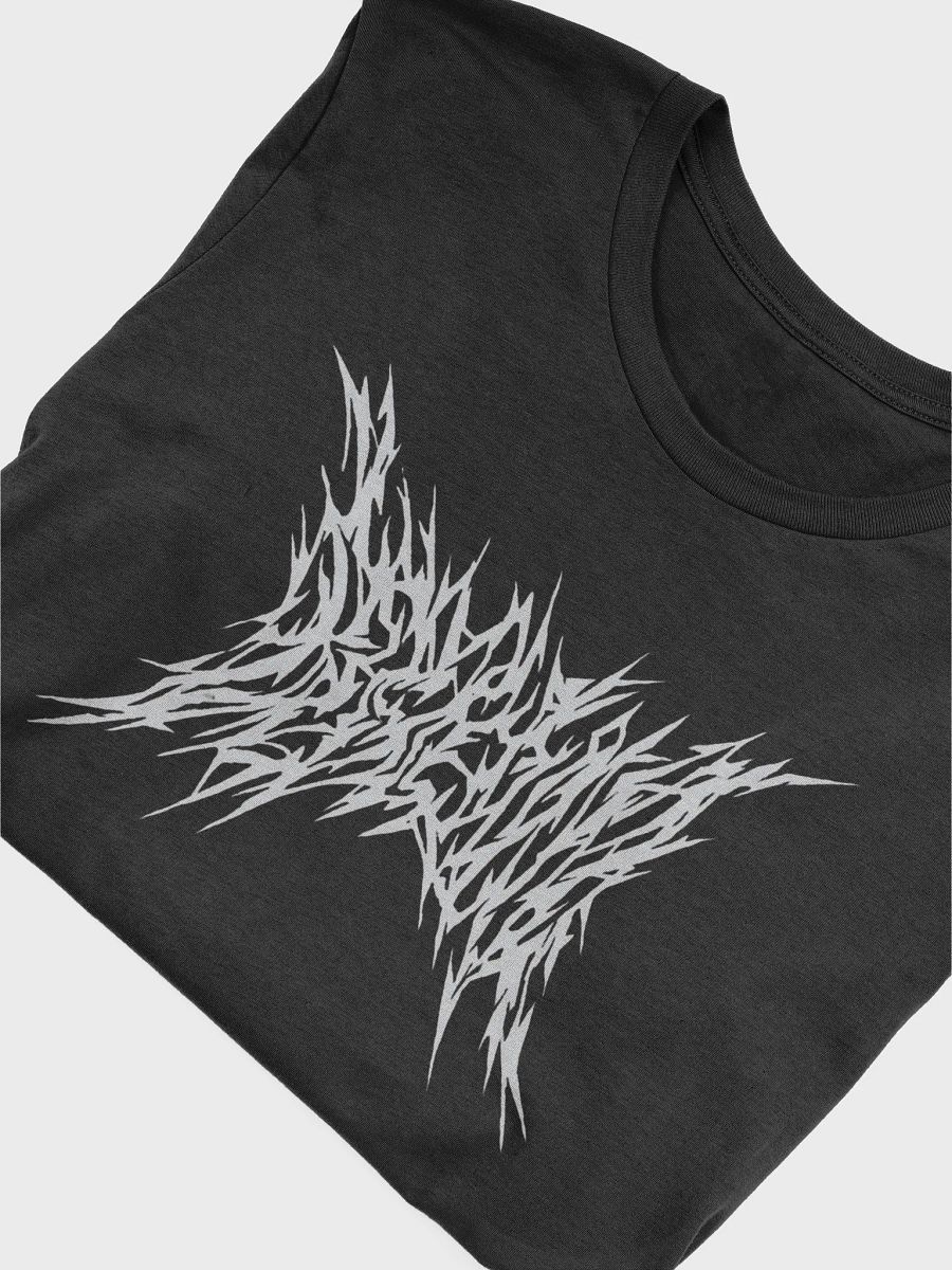 Death Metal Logo Tee (White Text) product image (5)