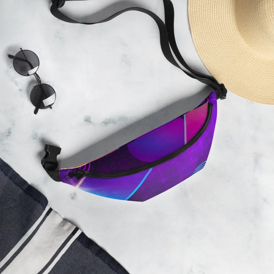 Retro Kids Rule Fanny Pack product image (1)
