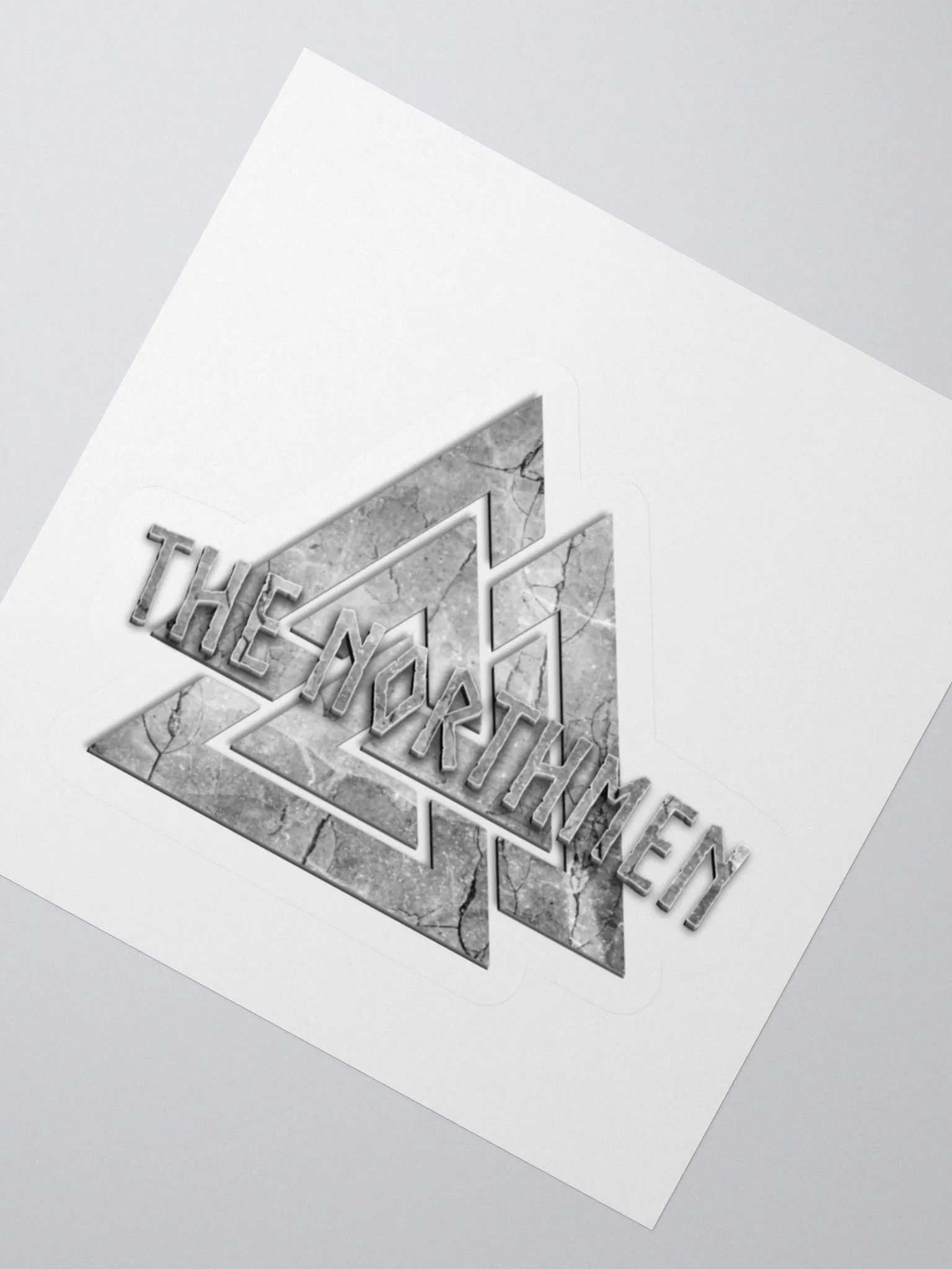 The Northmen Valknut - Grey - Sticker product image (2)