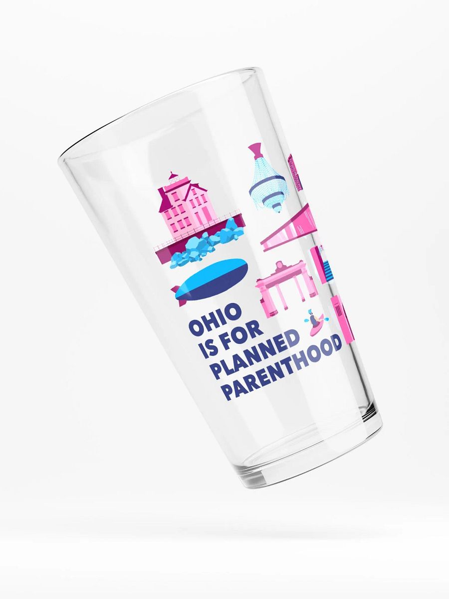 Ohio is For Planned Parenthood Pint Glass product image (4)