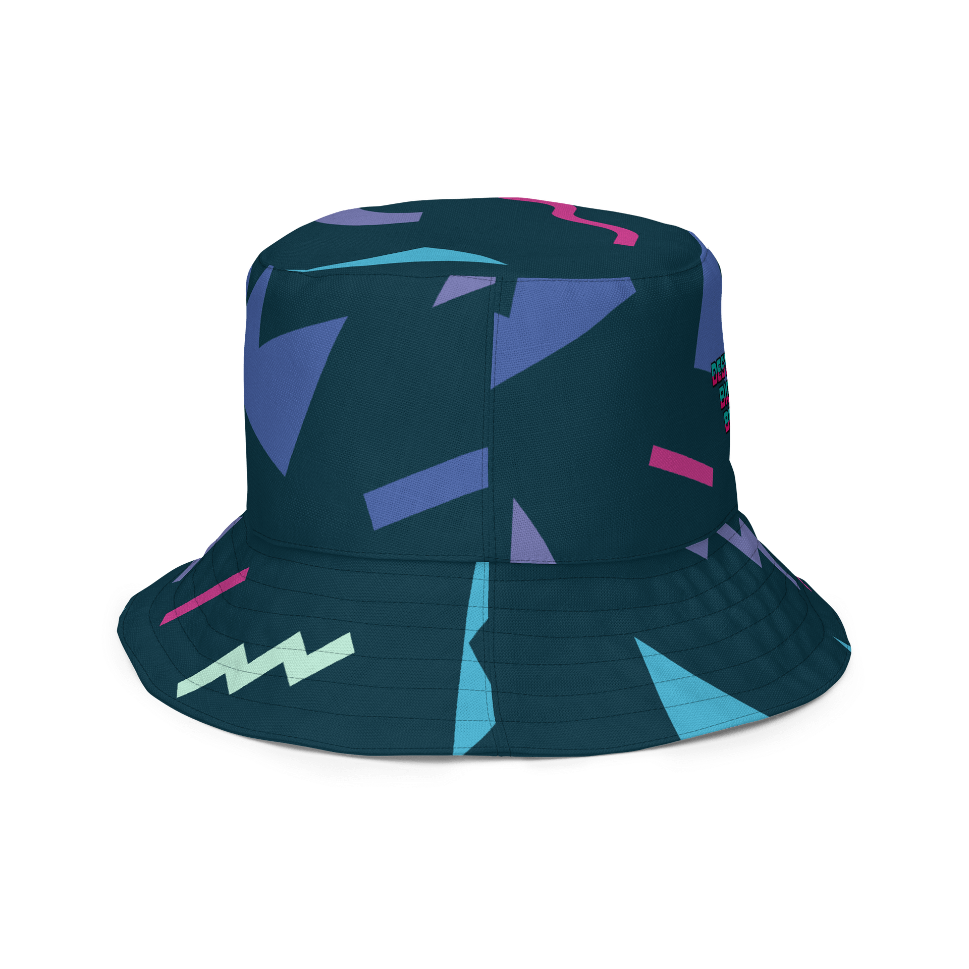 2025 Bronco Beach Bash Ocean City / Destination Bigfoot Bronco Collab | All-Over Print Retro Bucket Hat product image (4)