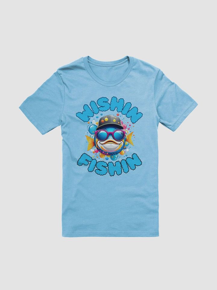 Wishin Fishin Cartoon Fish T-Shirt product image (37)