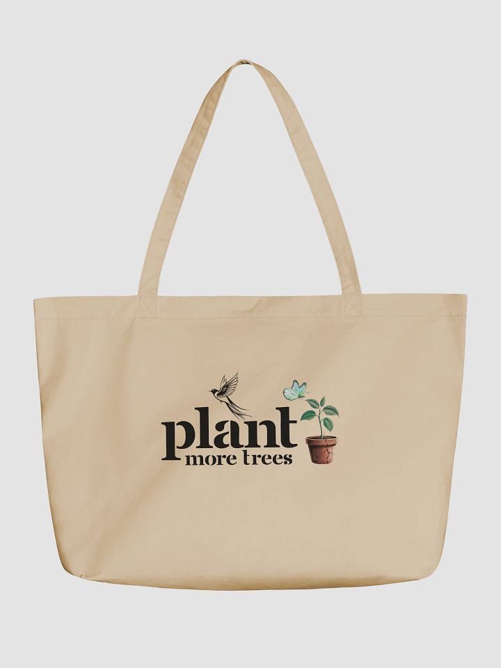 Plant More Trees, Earth Day Eco Tote Bag product image (1)