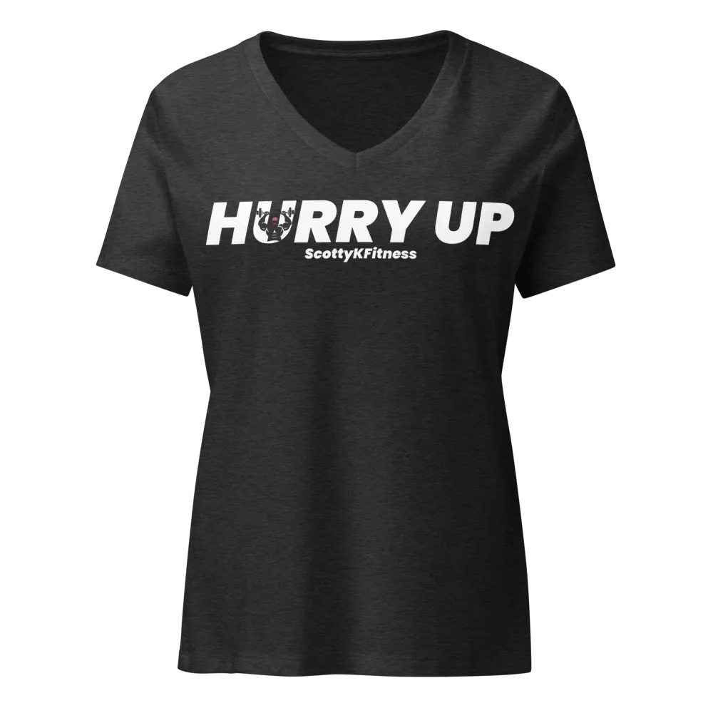 Hurry Up Women's V-Neck product image (22)