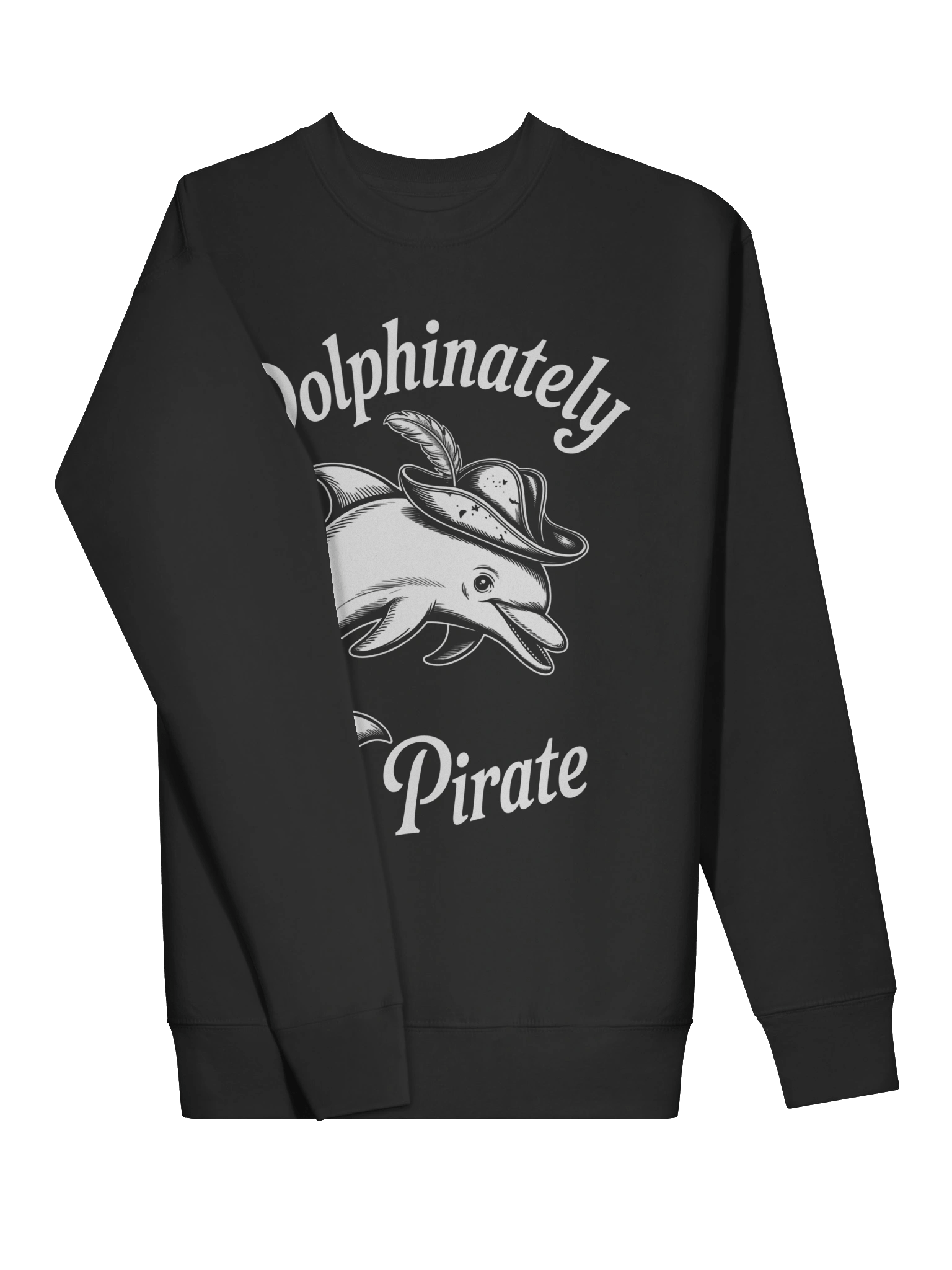Dolphi-nately a Pirate Premium Sweatshirt product image (3)