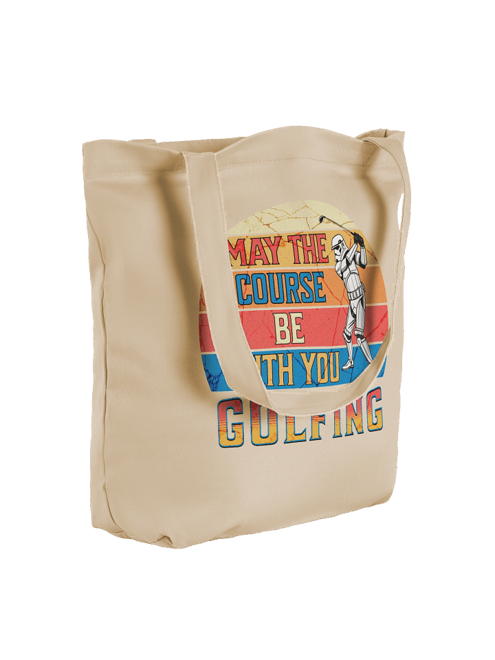 May The Course Be With You Golfing Galactic Eco Tote product image (4)
