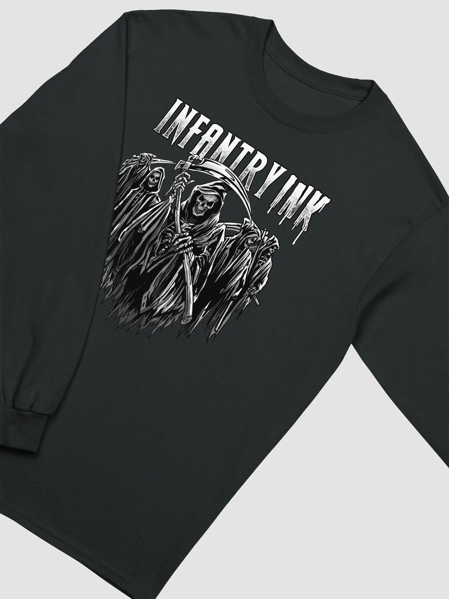 Reaper Infantry Gildan Ultra Cotton Long Sleeve T-Shirt product image (3)