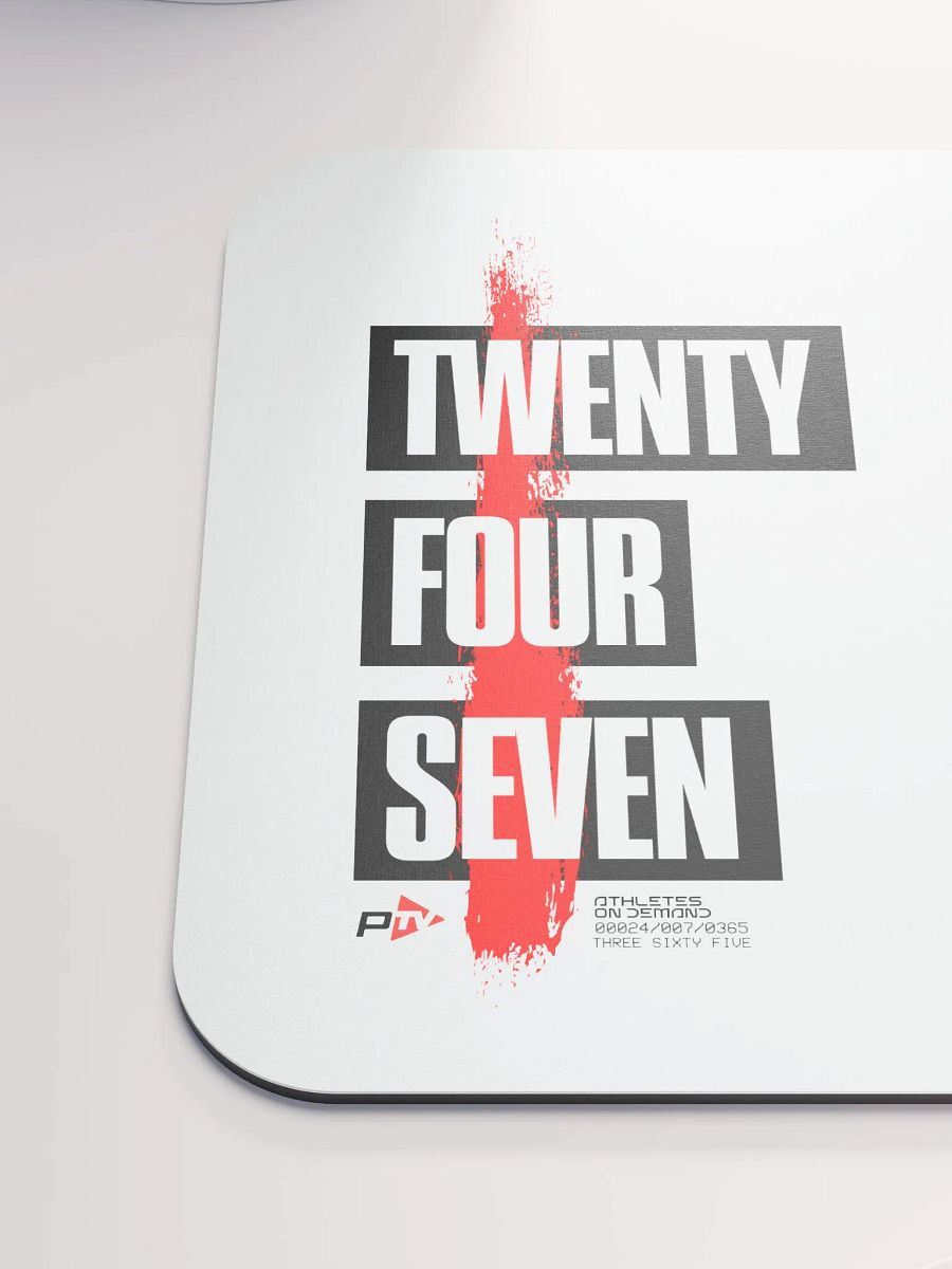 PTV 24/7 Red Streak Mouse Pad product image (6)