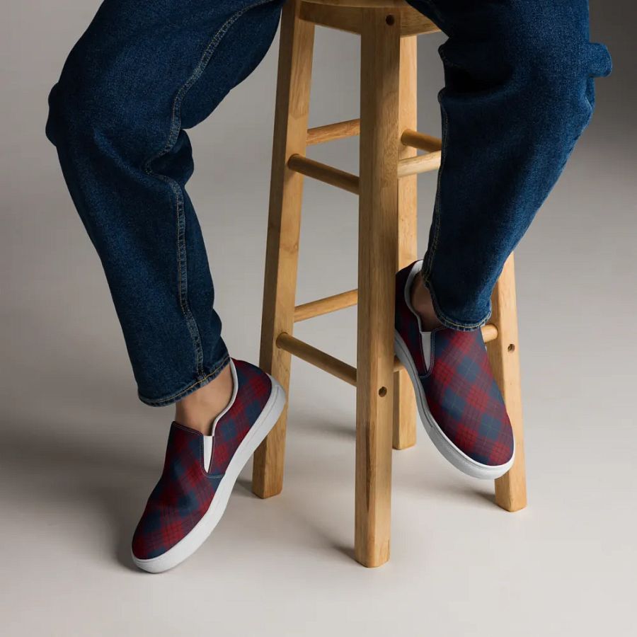 Robinson Tartan Men's Slip-On Shoes product image (8)