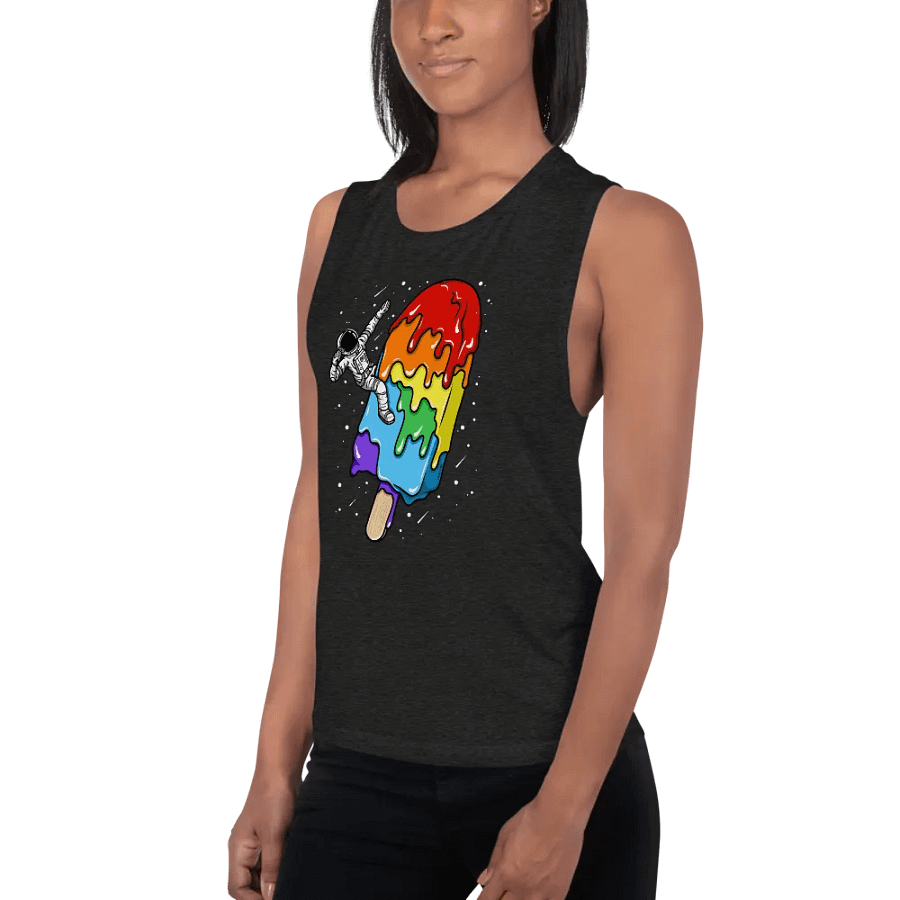 Galactic Popsicle Women's Flowy Muscle Tank product image (10)