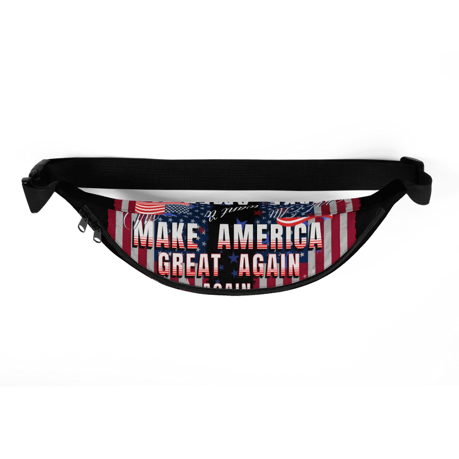 Patriotic All-Over Print Fanny Pack for Trum dads friends moms product image (5)