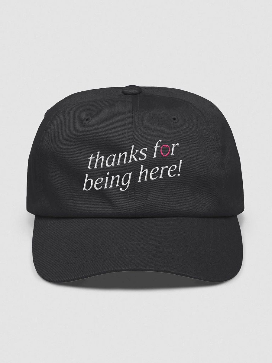 thanks for being here! Hat (Pink) product image (2)