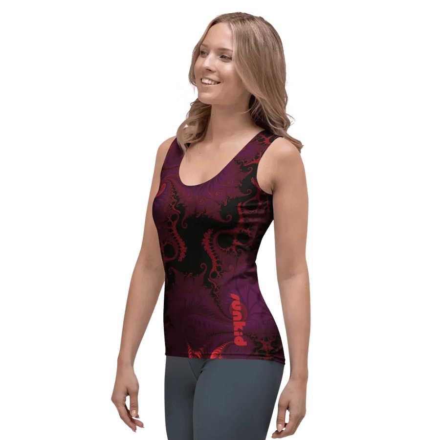 Fractal women's tank top - Mercurial Marrow product image (3)