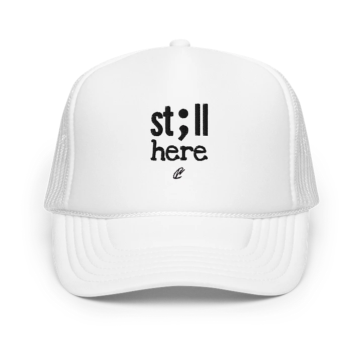 Still Here - White Cap product image (1)