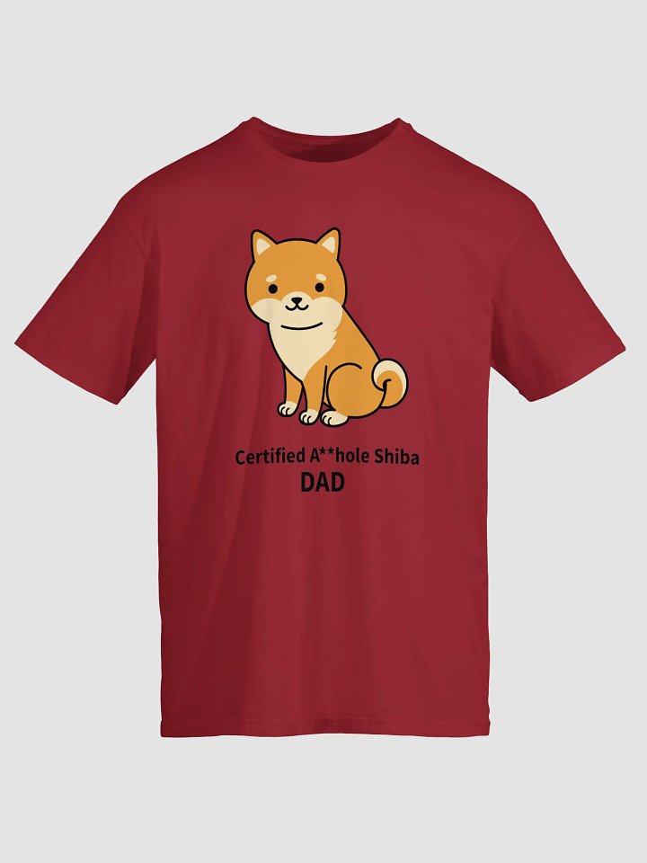Shiba Dad Unisex Softstyle T-Shirt product image (1)
