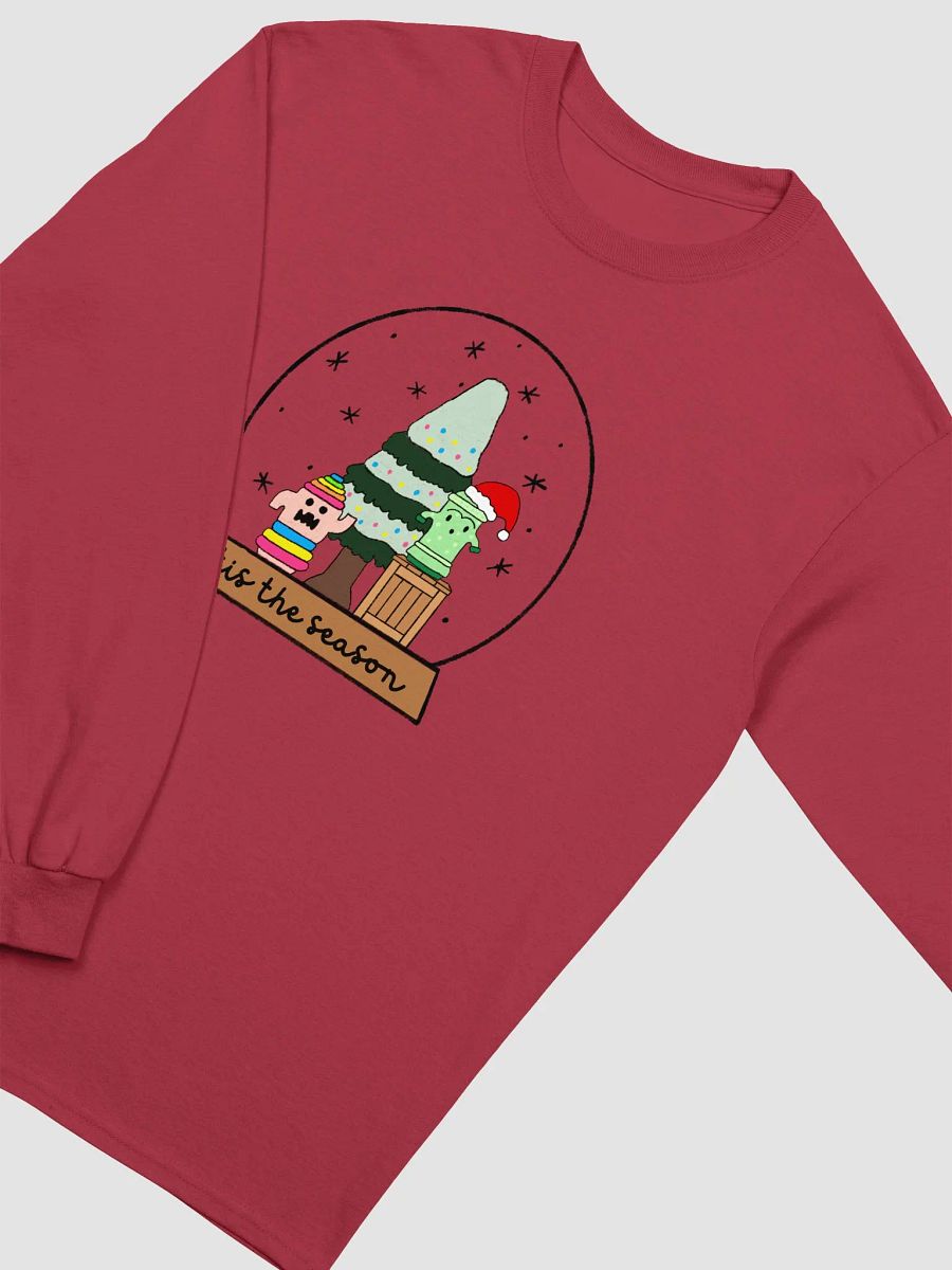Gyroid Snow Globe Long Sleeve T-Shirt product image (3)